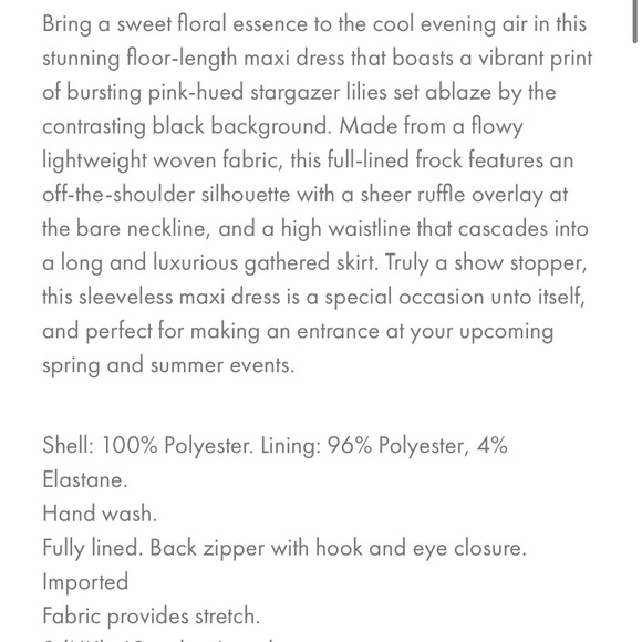 Lily Loveliness Off-Shoulder Maxi Dress ModCloth - Picture 2 of 3